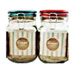 Consol Jar with Ceramic Lids – assorted colour lids – 2 Litre Consol Jar with Ceramic Lids – assorted colour lids – 2 Litre